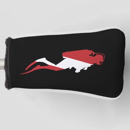 Scuba Diver Golfheadcover (Voorkant)