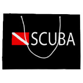 Scuba Diver Groot Cadeauzakje (Achterkant)