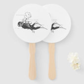 Scuba Diver Handwaaier (Voorkant en achterkant)