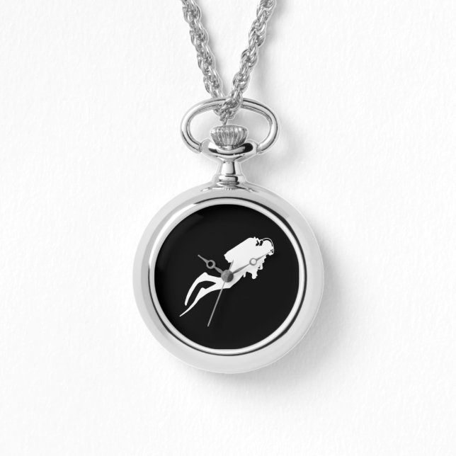 scuba diver horloge (Voorkant)