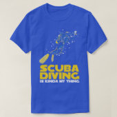Scuba Diver Instructor Design T-shirt (Design voorkant)