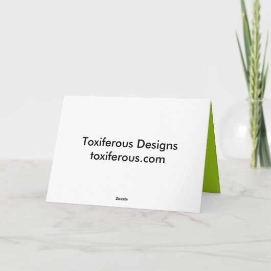 Scuba Diver Kaart (Achterkant)