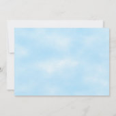 Scuba Diver Kids Birthday Invitation Kaart (Achterkant)