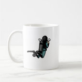 Scuba Diver Koffiemok (Links)