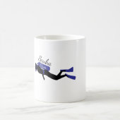 Scuba Diver Koffiemok (Center)