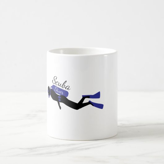 Scuba Diver Koffiemok (Center)