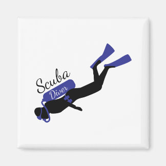 Scuba Diver Magneet