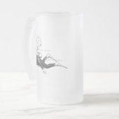 Scuba Diver Matglas Bierpul (Voorkant links)