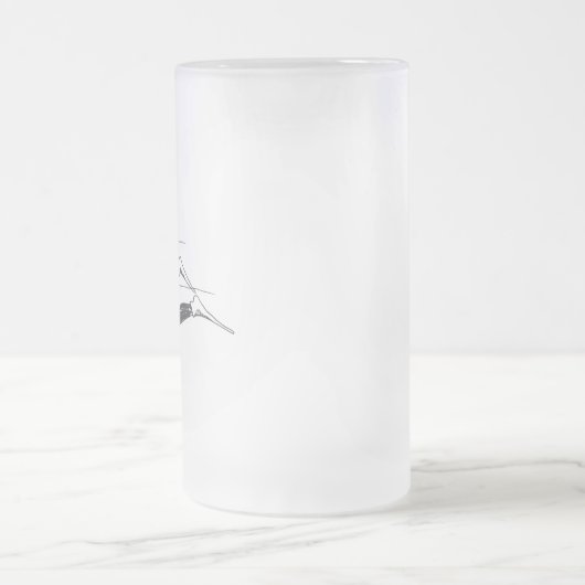 Scuba Diver Matglas Bierpul (Center)