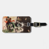 Scuba Diver Mermaid Fish Fantasy Zee Sand Bagagelabel (Voorkant horizontaal)