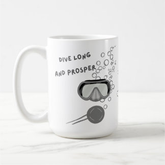Scuba Diver Mok, een cadeau voor duikers Koffiemok