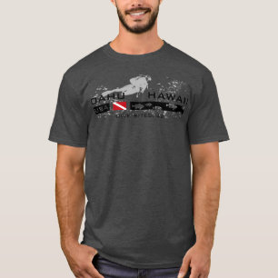 Scuba Diver Oahu Hawaii T-shirt