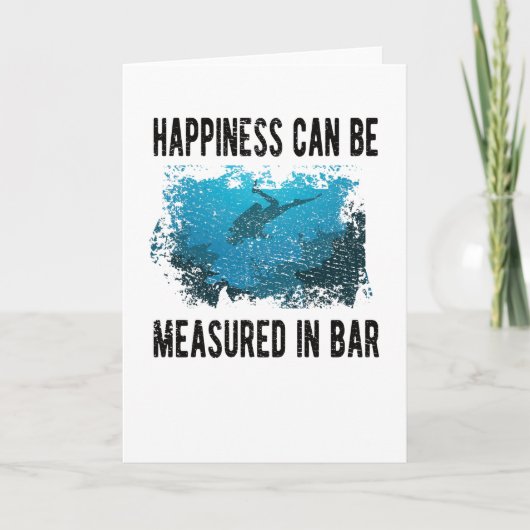 Scuba Diver Ocean Scuba Diving Underwater Diver Kaart (Voorkant)