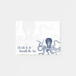 Scuba Diver Octopus onder het Zee Post-it® Notes