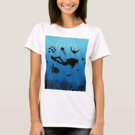 Scuba Diver Onderwater Sealife T-shirt