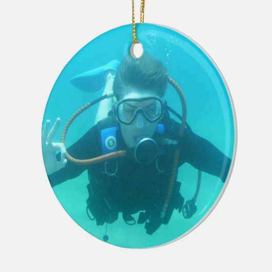 Scuba Diver Ornament (Links)