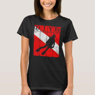 Scuba Diver Periodic Table Elements Scuba Diving F T-shirt