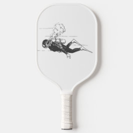 Scuba Diver Pickleball Paddle