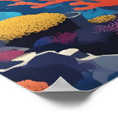 Scuba Diver Poster (Hoek)