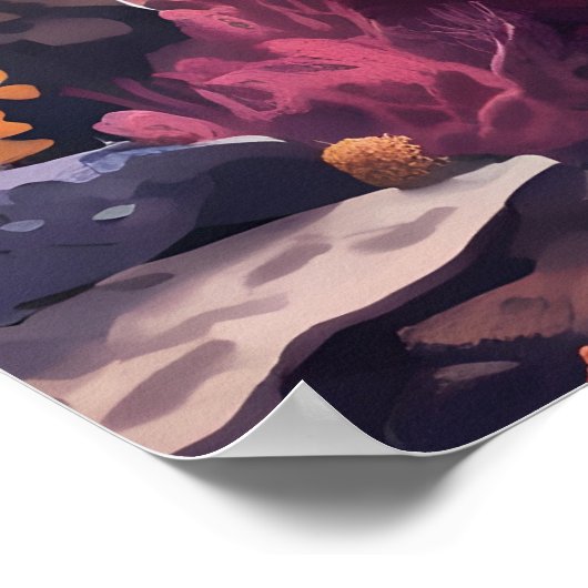 Scuba Diver Poster (Hoek)