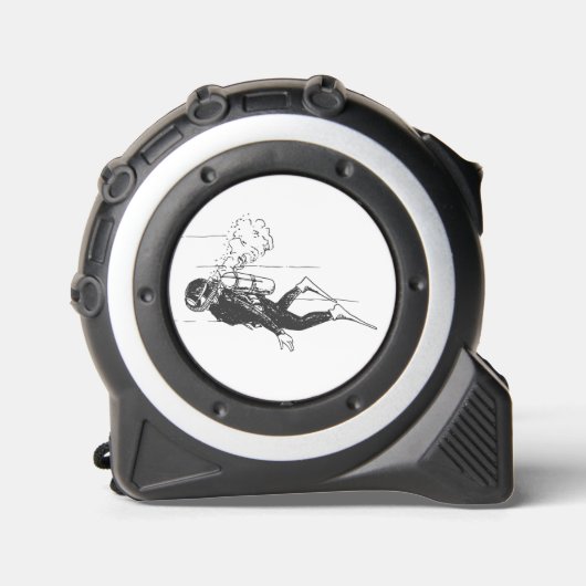 Scuba Diver Rolmaat (Voorkant)