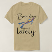 SCUBA DIVER SCUBA DIVING is de laatste tijd gedaal T-shirt (Design voorkant)