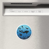 Scuba Diver Sealife onderwater Magneet (Insitu (Vaatwasser))