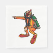 Scuba Diver Servet (Voorkant)