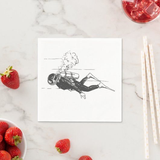 Scuba Diver Servet (Insitu)