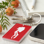 Scuba Diver Sleutelhanger (Voorkant Rechts)
