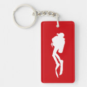 Scuba Diver Sleutelhanger (Voorkant)