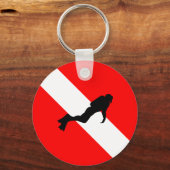 Scuba Diver Sleutelhanger (Voorkant)