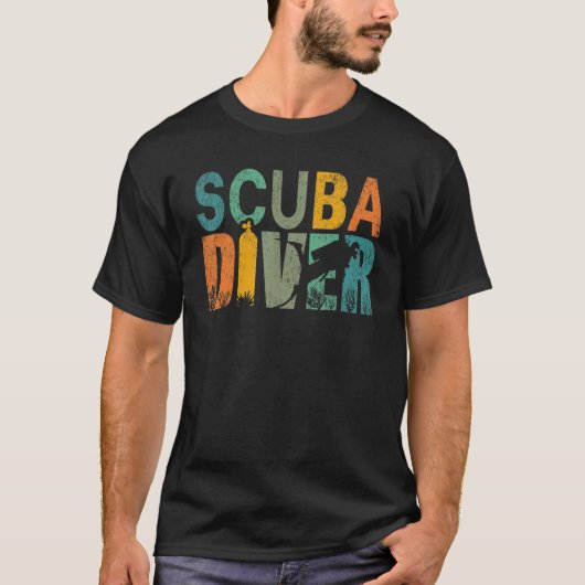 Scuba Diver T-shirt (Voorkant)