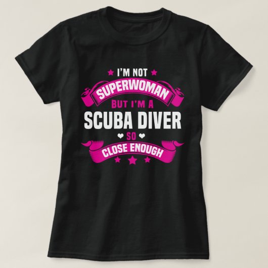 Scuba Diver T-shirt (Design voorkant)