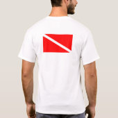 Scuba Diver T-Shirt (Achterkant)