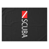 Scuba Diver Tafelkleed (Voorkant (Horizontaal))