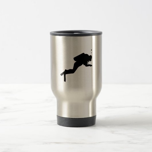 Scuba Diver - Travel Mug Reisbeker (Center)