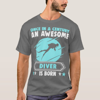 Scuba diver verjaardagscleraar 1 t-shirt