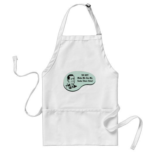 Scuba Diver Voice Standaard Schort (Voorkant)