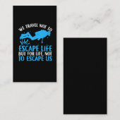 Scuba Diver - Water Sport Scuba Duiven Zelden Visitekaartje (Voorkant / Achterkant)