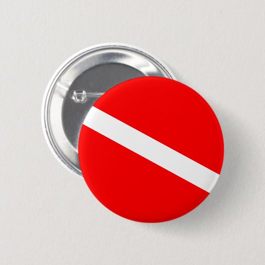 Scuba Divers Button (Voorkant /achterkant)