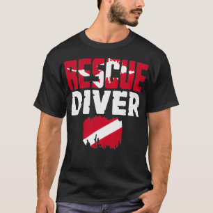 Scuba Divers Certified Rescue Diver T-shirt