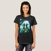 Scuba divers diving portrait t-shirt (Voorkant volledig)