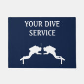 SCUBA Divers Dock Mat (Voorkant)