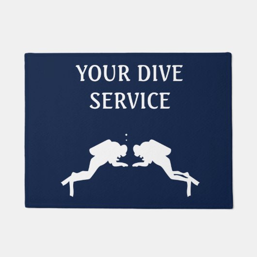 SCUBA Divers Dock Mat (Voorkant)