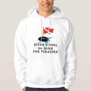 Scuba Divers gaan naar beneden voor plezier Hoodie