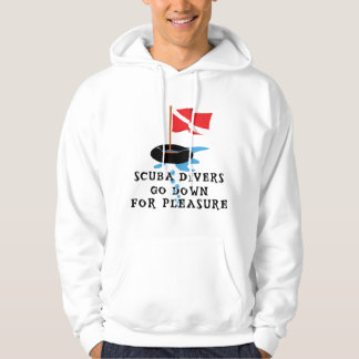 Scuba Divers gaan naar beneden voor plezier Hoodie