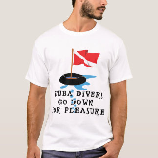Scuba Divers gaan naar beneden voor plezier T-shirt