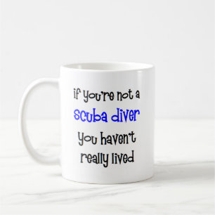 scuba divers leven echt koffiemok