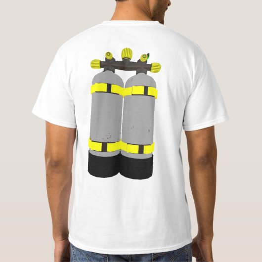 scuba divers shirt (Achterkant)